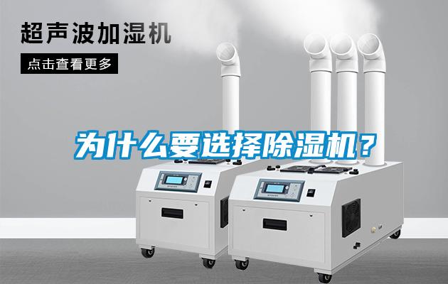 為什么要選擇除濕機？