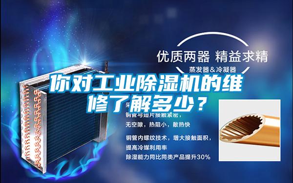 你對工業(yè)除濕機的維修了解多少？