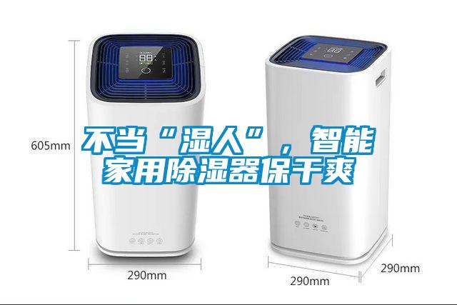 不當“濕人”，智能家用除濕器保干爽