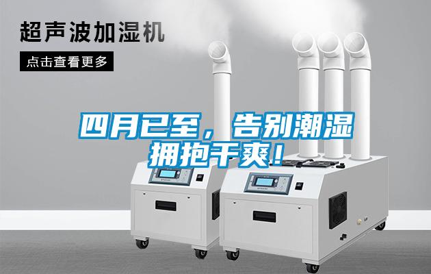 四月已至，告別潮濕擁抱干爽！