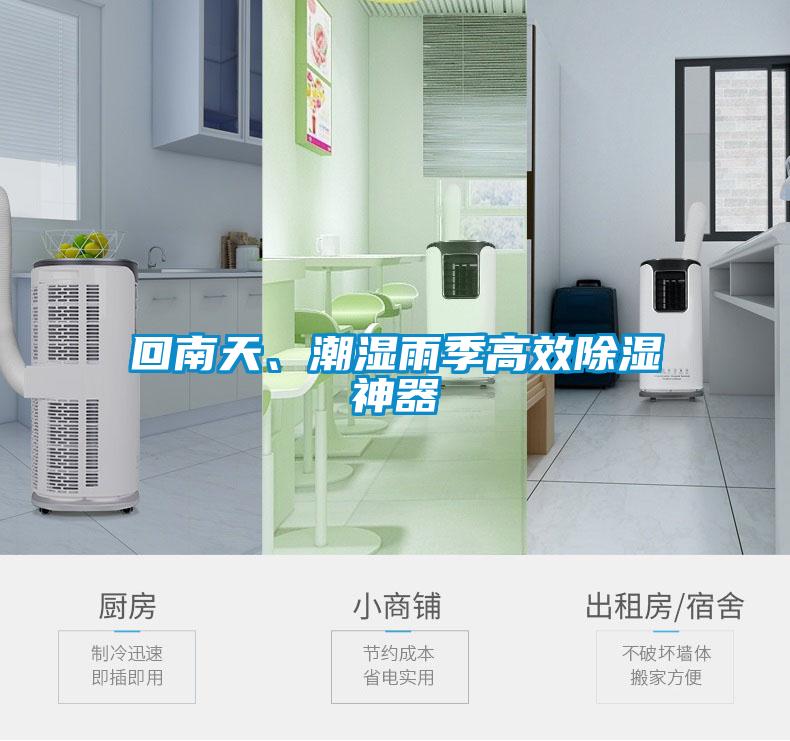 回南天、潮濕雨季高效除濕神器