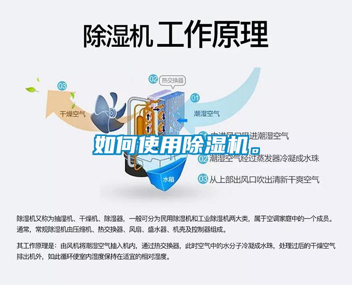 如何使用除濕機(jī)。