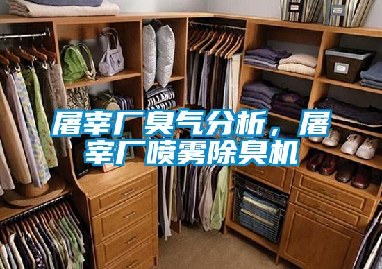屠宰廠臭氣分析，屠宰廠噴霧除臭機(jī)