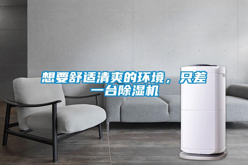 想要舒適清爽的環(huán)境，只差一臺(tái)除濕機(jī)