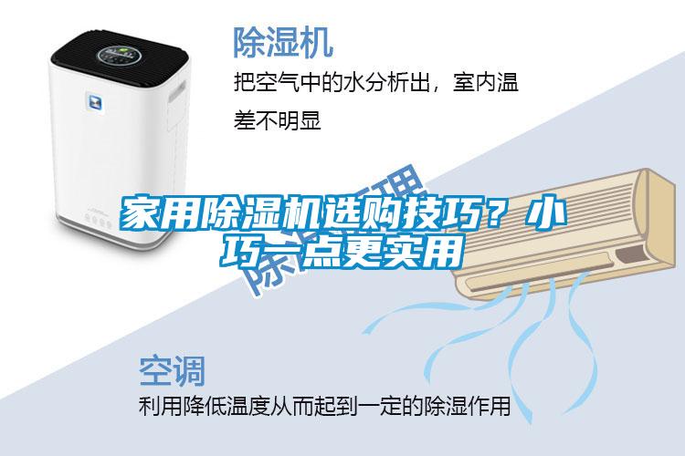 家用除濕機(jī)選購技巧？小巧一點(diǎn)更實用