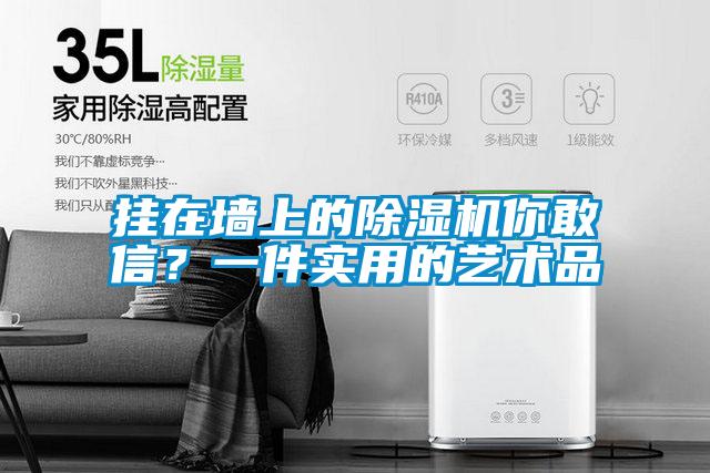掛在墻上的除濕機(jī)你敢信？一件實(shí)用的藝術(shù)品