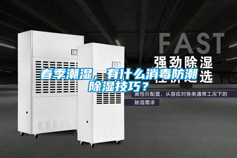春季潮濕，有什么消毒防潮除濕技巧？