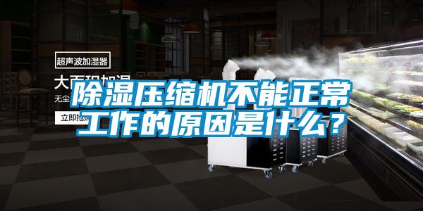 除濕壓縮機不能正常工作的原因是什么？