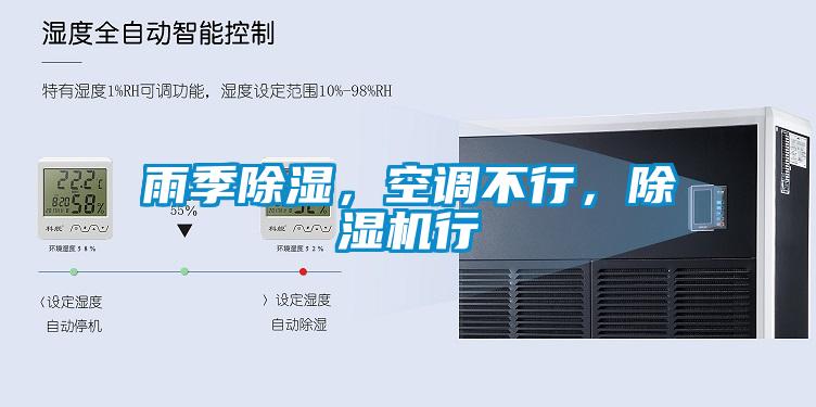 雨季除濕，空調(diào)不行，除濕機(jī)行