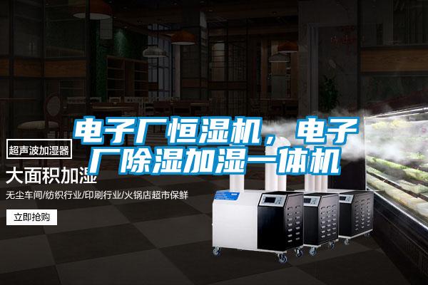 電子廠恒濕機(jī)，電子廠除濕加濕一體機(jī)