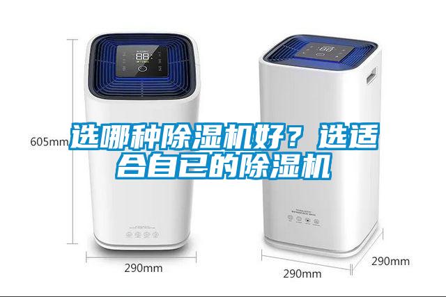 選哪種除濕機好？選適合自已的除濕機