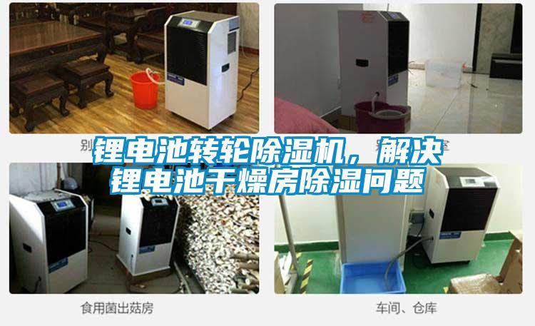 鋰電池轉輪除濕機，解決鋰電池干燥房除濕問題