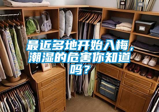 最近多地開始入梅，潮濕的危害你知道嗎？