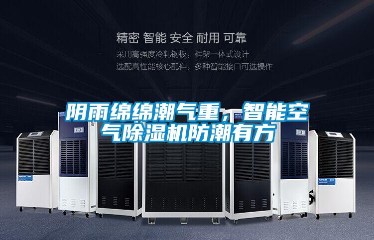 陰雨綿綿潮氣重，智能空氣除濕機防潮有方