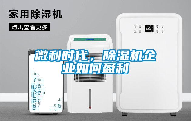 微利時(shí)代，除濕機(jī)企業(yè)如何盈利