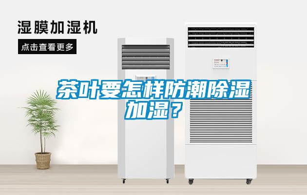 茶葉要怎樣防潮除濕加濕？