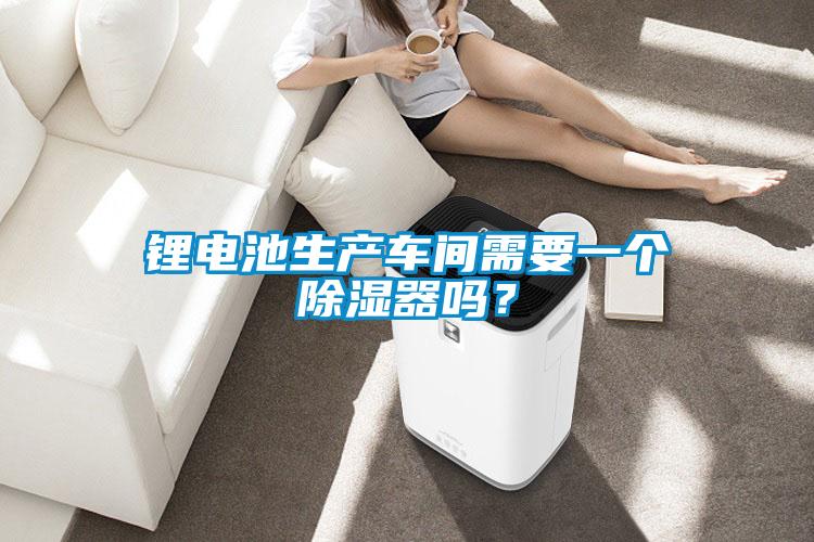 鋰電池生產(chǎn)車間需要一個(gè)除濕器嗎？