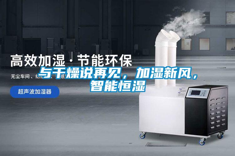 與干燥說再見，加濕新風(fēng)，智能恒濕