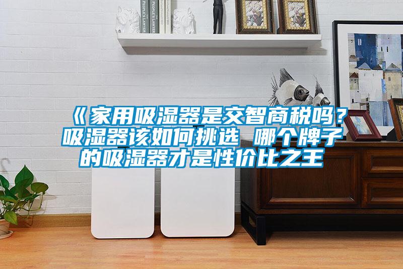《家用吸濕器是交智商稅嗎？吸濕器該如何挑選 哪個牌子的吸濕器才是性價比之王