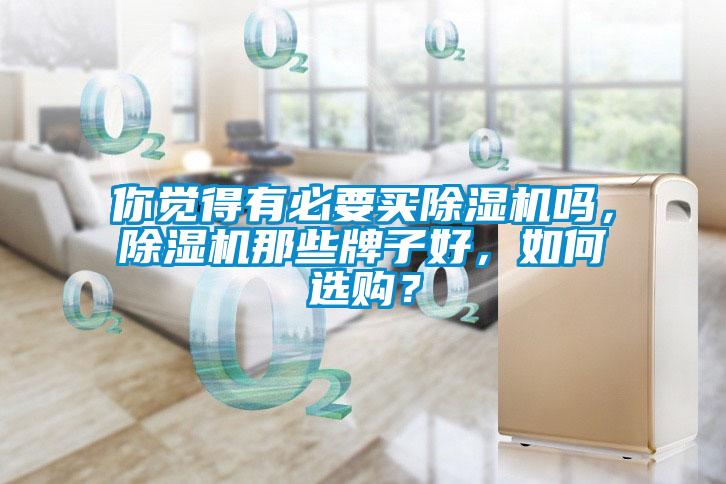 你覺得有必要買除濕機(jī)嗎，除濕機(jī)那些牌子好，如何選購？