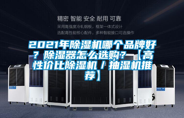 2021年除濕機哪個品牌好？除濕器怎么選購？【高性價比除濕機／抽濕機推薦】