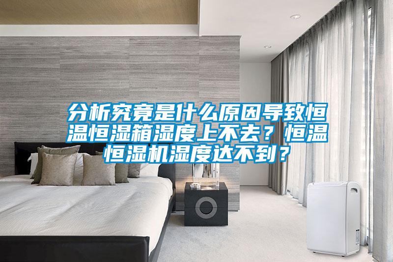 分析究竟是什么原因導致恒溫恒濕箱濕度上不去？恒溫恒濕機濕度達不到？