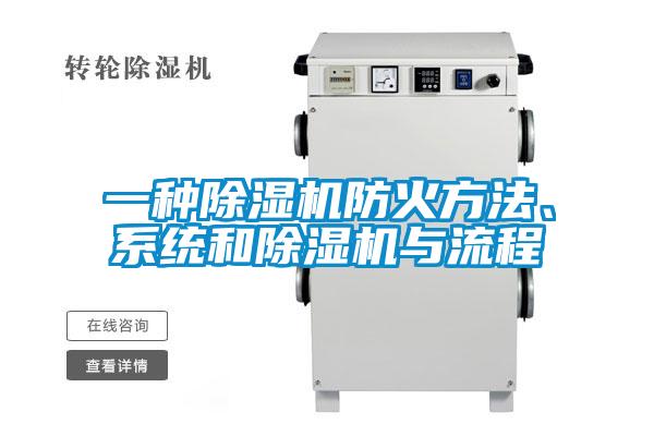 一種除濕機(jī)防火方法、系統(tǒng)和除濕機(jī)與流程