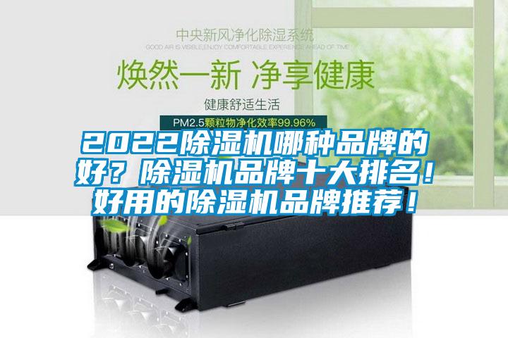 2022除濕機(jī)哪種品牌的好？除濕機(jī)品牌十大排名！好用的除濕機(jī)品牌推薦！