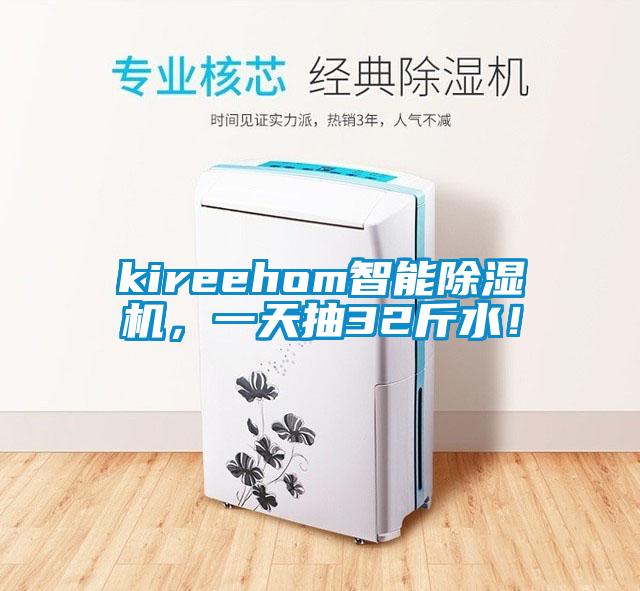 kireehom智能除濕機(jī)，一天抽32斤水！