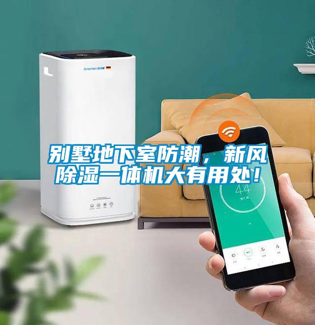 別墅地下室防潮，新風除濕一體機大有用處！