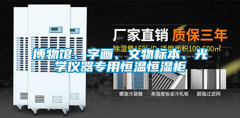 博物館、字畫、文物標(biāo)本、光學(xué)儀器專用恒溫恒濕柜