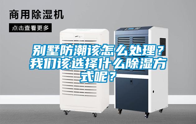 別墅防潮該怎么處理？我們?cè)撨x擇什么除濕方式呢？