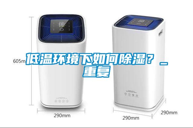低溫環(huán)境下如何除濕？_重復(fù)