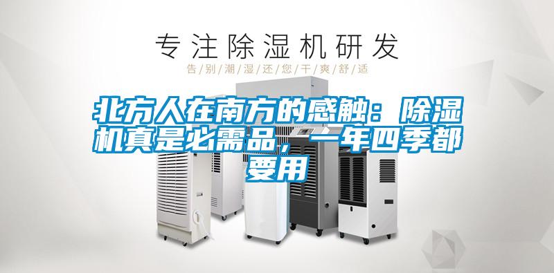 北方人在南方的感觸：除濕機(jī)真是必需品，一年四季都要用