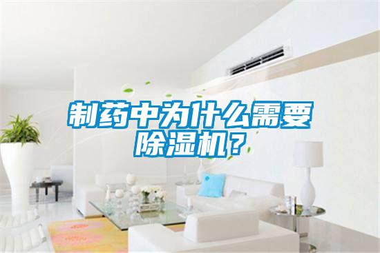 制藥中為什么需要除濕機(jī)？