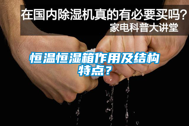 恒溫恒濕箱作用及結(jié)構(gòu)特點(diǎn)？
