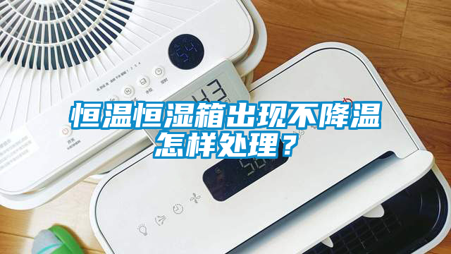 恒溫恒濕箱出現(xiàn)不降溫怎樣處理？