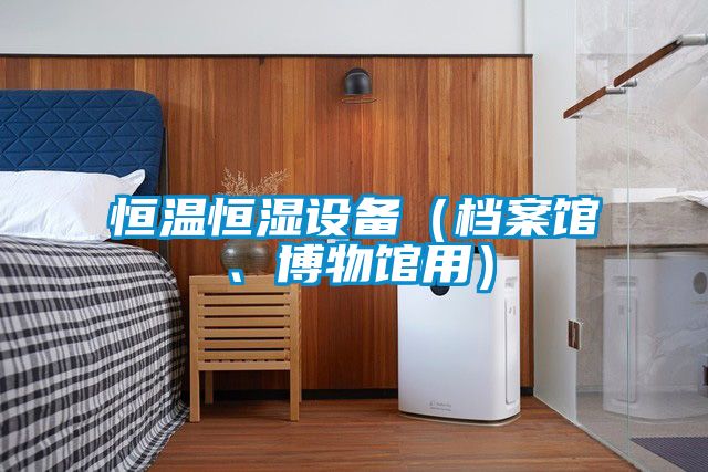 恒溫恒濕設(shè)備（檔案館、博物館用）