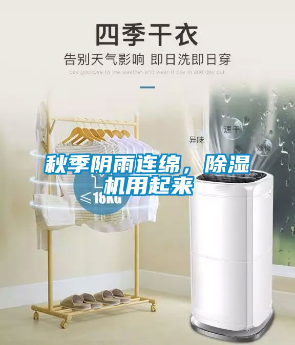 秋季陰雨連綿，除濕機用起來